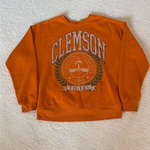 Clemson University Orange Sweatshirt
